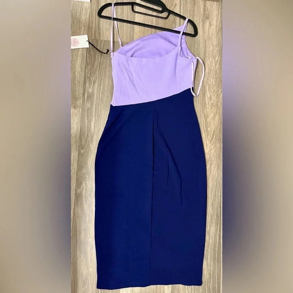 Crystal Sky Bodycon Summer Spring Graduation | Wedding Guest Dress Size: Small - Picture 4 of 8